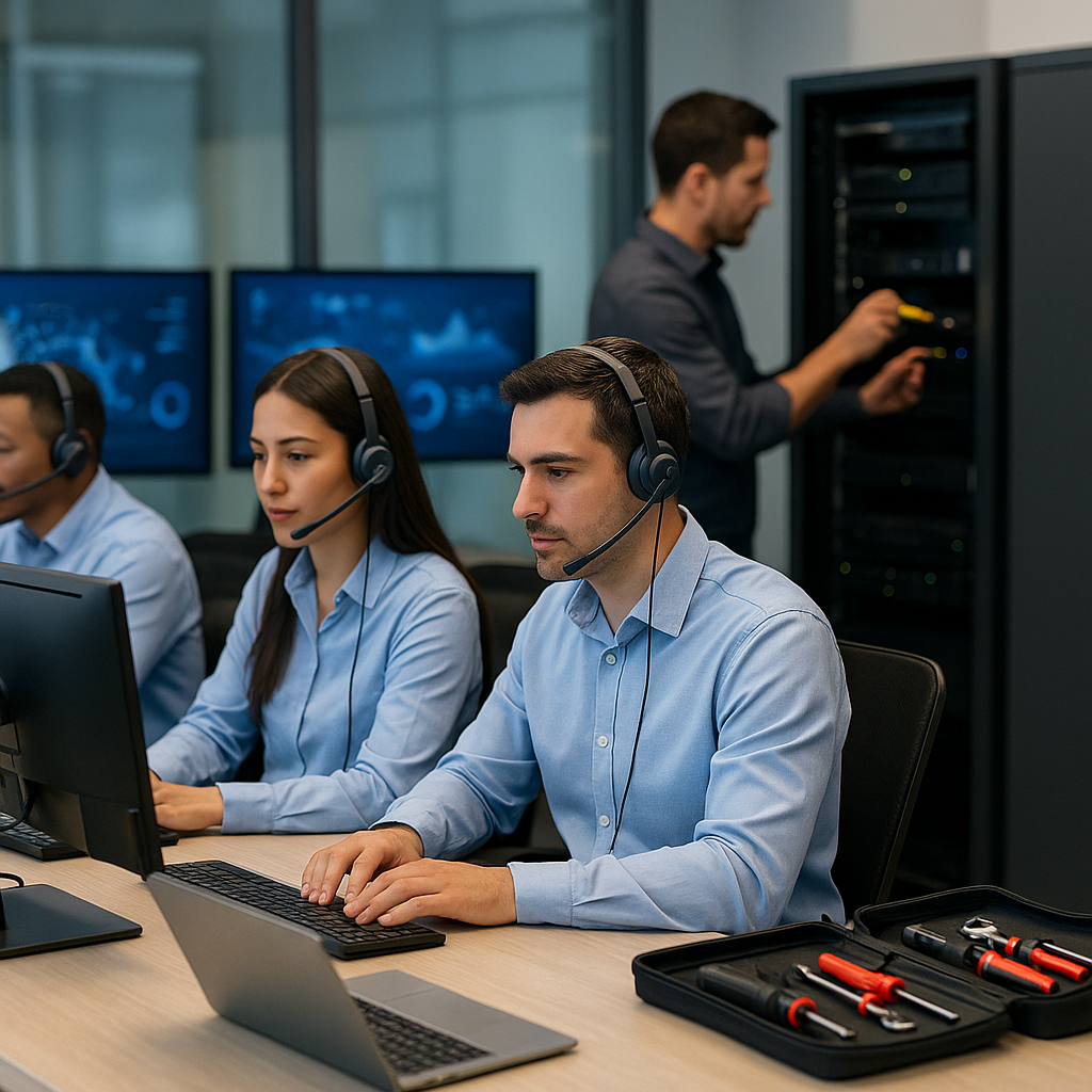 Tótem de gestión con impresora ITAB