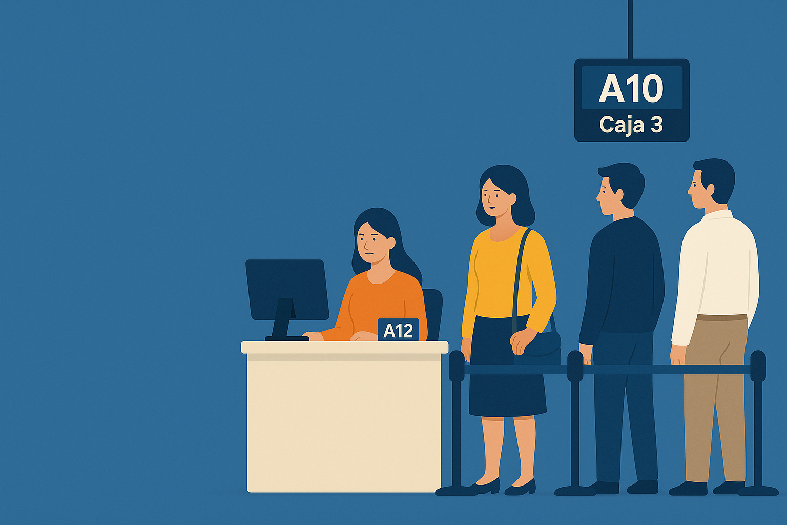 Gestión de filas en entorno moderno